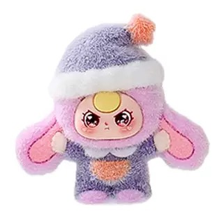 【ペアペア】Baby Three フロッキングドールキーホルダー(開封後のキャンセルができません)
