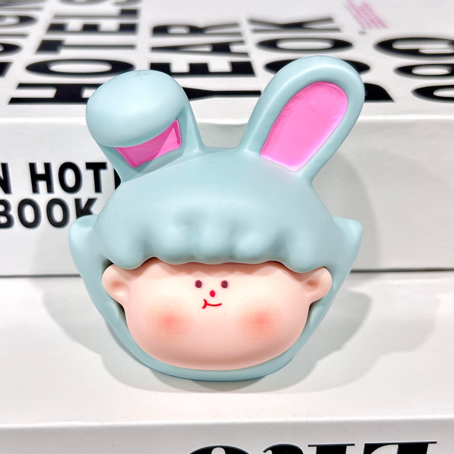 【リリス】 折り耳うさぎリリス・ハンドメイドDIYデスクインテリア(手作りのため小さなキズがある場合がございます/気になる方はご購入をお控えください)