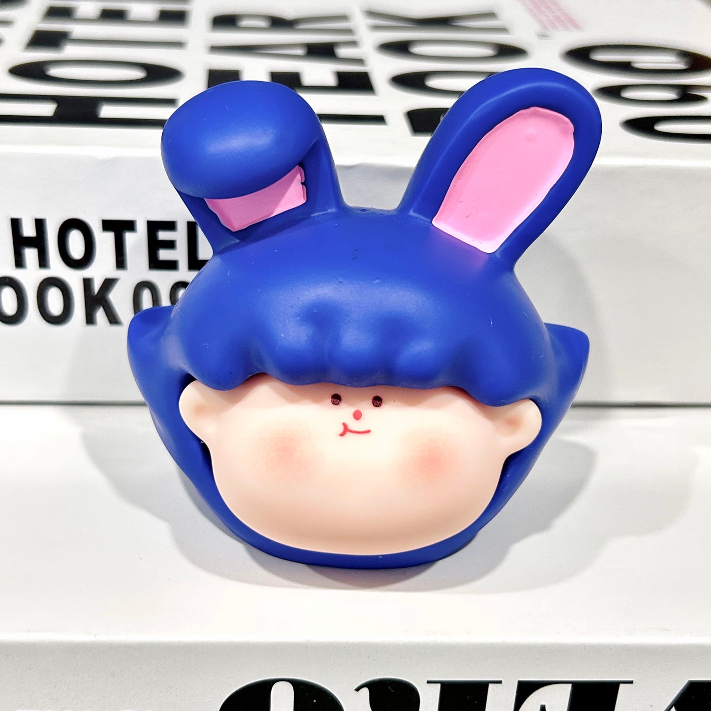 【リリス】 折り耳うさぎリリス・ハンドメイドDIYデスクインテリア(手作りのため小さなキズがある場合がございます/気になる方はご購入をお控えください)