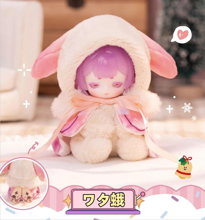 【ANTU】かわいいぬいぐるみペンダント(顔/頭/ マント/ 本体/すべて取り外し可能、交換可能)