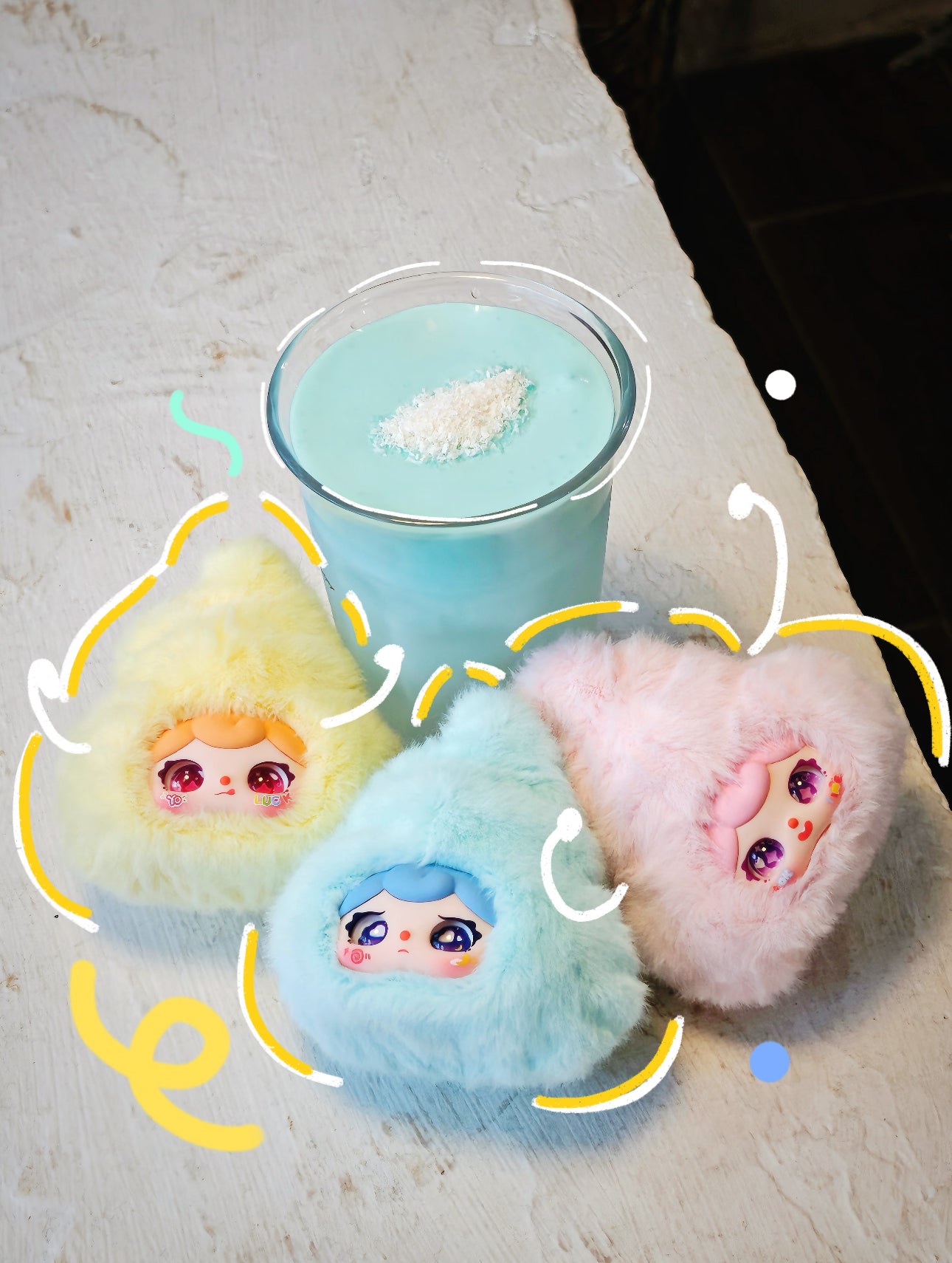 【ブラインドボックス】Crie気分日記 、かわいいぬいぐるみペンダント(開封後のキャンセルができません)
