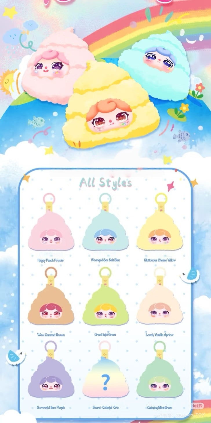 【ブラインドボックス】Crie気分日記 、かわいいぬいぐるみペンダント(開封後のキャンセルができません)