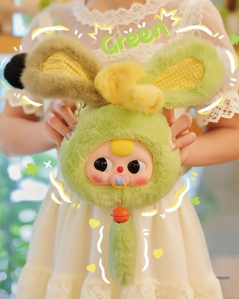 【ブラインドボックス】BabyThreeラッキーラビット、ジッパーバッグ(開封後のキャンセルができません)