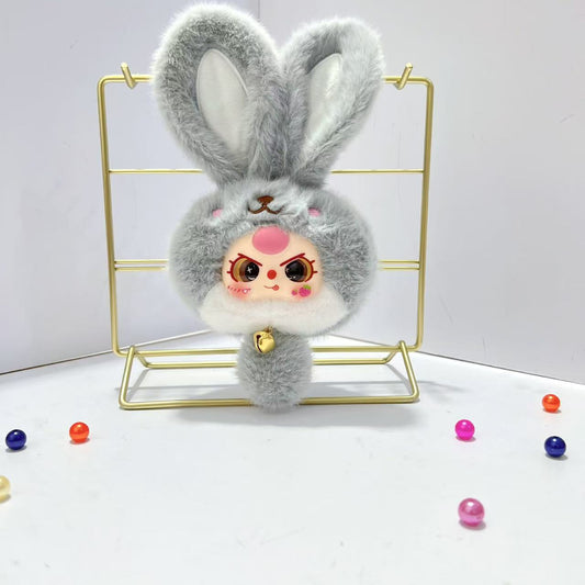 【BABY THREE-ペアペア】動く目縫いぐるみ&ストラップ（開封後の返品・交換はできません）