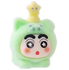 【ペアペア】しんちゃんかわいいフロッキングキーホルダー(開封後のキャンセルができません)