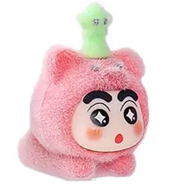 【ペアペア】しんちゃんかわいいフロッキングキーホルダー(開封後のキャンセルができません)