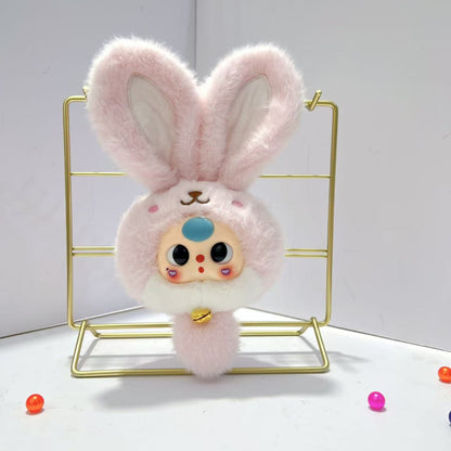 【BABY THREE-ペアペア】動く目縫いぐるみ&ストラップ（開封後の返品・交換はできません）