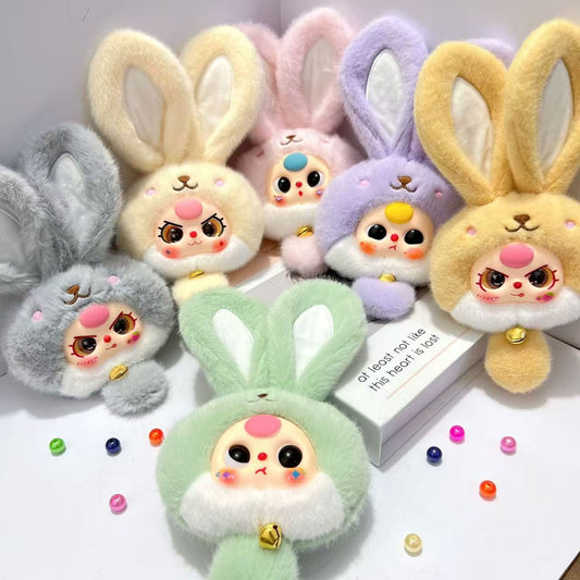 【BABY THREE-ペアペア】動く目縫いぐるみ&ストラップ（開封後の返品・交換はできません）