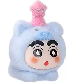 【ペアペア】しんちゃんかわいいフロッキングキーホルダー(開封後のキャンセルができません)