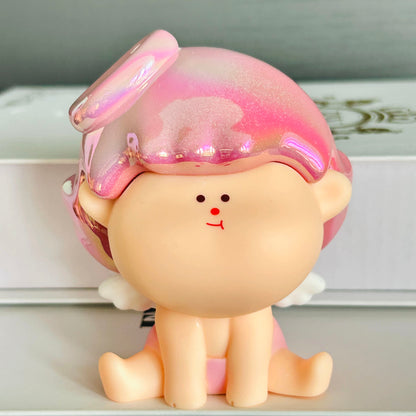 【リリス- ペアペア】電気メッキ光変化エンジェルリリス＆DIY樹脂3Dフィギュア