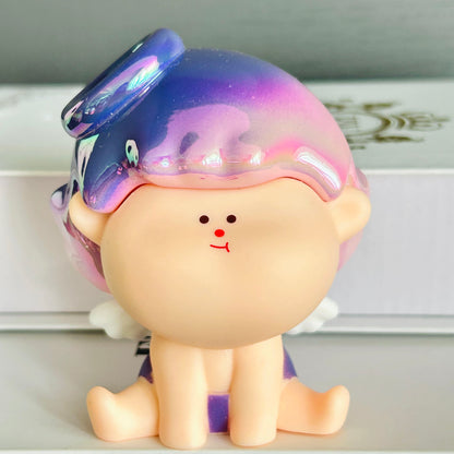【リリス- ペアペア】電気メッキ光変化エンジェルリリス＆DIY樹脂3Dフィギュア