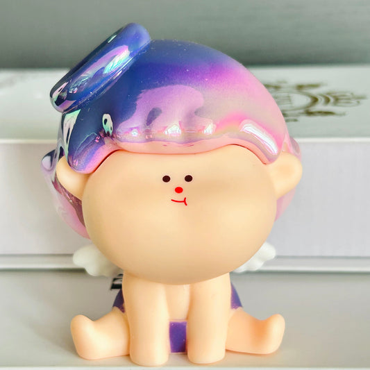 【リリス- ペアペア】電気メッキ光変化エンジェルリリス＆DIY樹脂3Dフィギュア