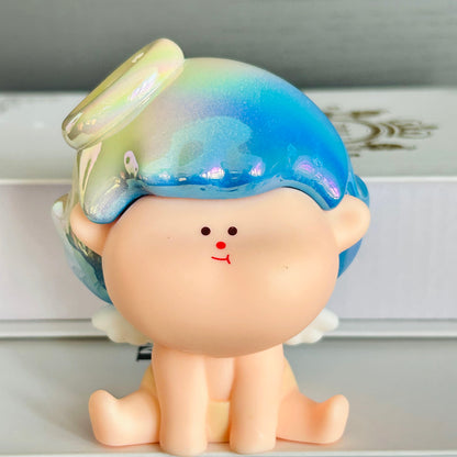 【リリス- ペアペア】電気メッキ光変化エンジェルリリス＆DIY樹脂3Dフィギュア