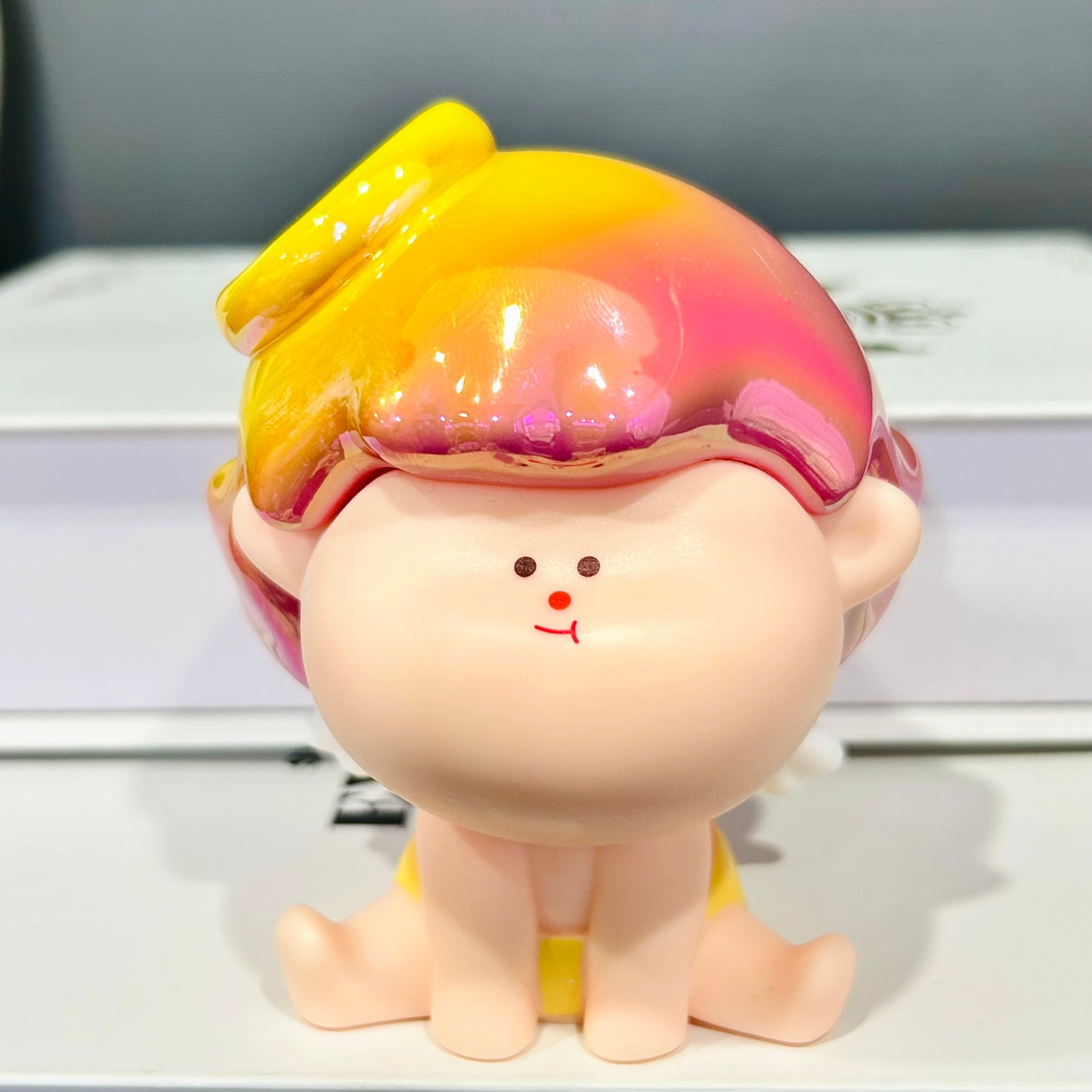 【リリス- ペアペア】電気メッキ光変化エンジェルリリス＆DIY樹脂3Dフィギュア