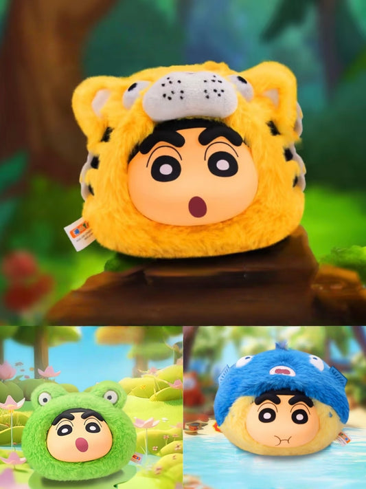【ブラインドボックス】しんちゃんアニマルパーティー、ぬいぐるみペンダント ブラインドボックス(開封後のキャンセルができません)