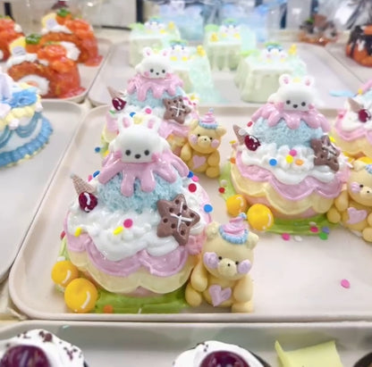 【ブラインドボックス】Kato&Nice cakeプニプニ   ケーキシリーズ   (50種類以上のスタイル) (開封後のキャンセルができません)