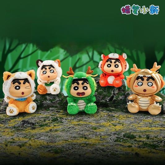 【ブラインドボックス】しんちゃんVOL2.0かわいい動物のぬいぐるみブラインドボックス(開封後のキャンセルができません)