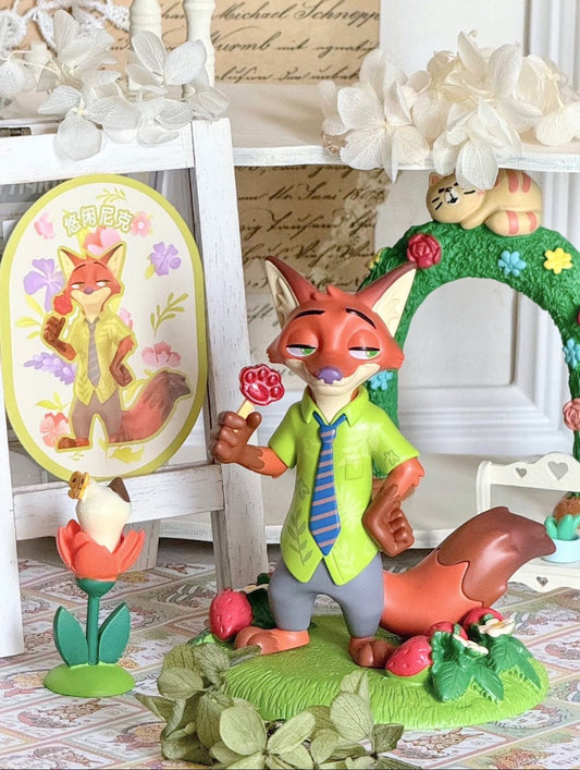 【ブラインドボックス】TOPTOYズートピア//花の世界シリーズ  ディズニー正規品ブラインドボックス(開封後のキャンセルができません)