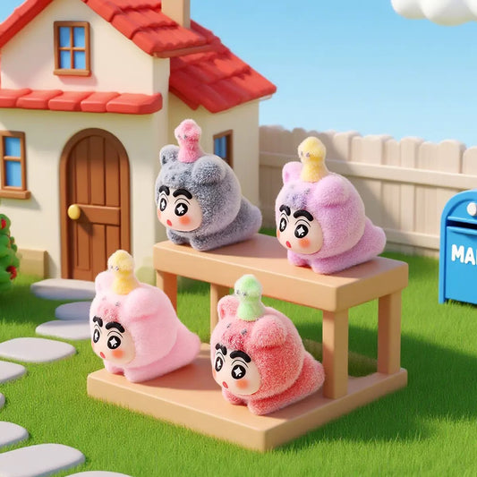 【ペアペア】しんちゃんかわいいフロッキングキーホルダー(開封後のキャンセルができません)