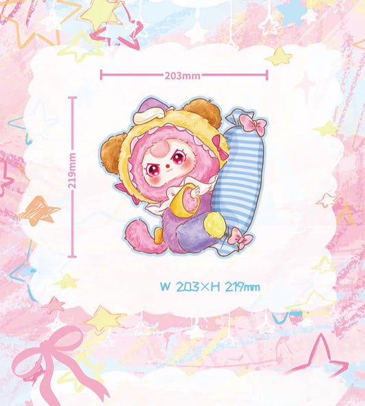 【ブラインドボックス】BabyThree 甘い夢シリーズ、かわいいぬいぐるみペンダント(開封後のキャンセルができません)