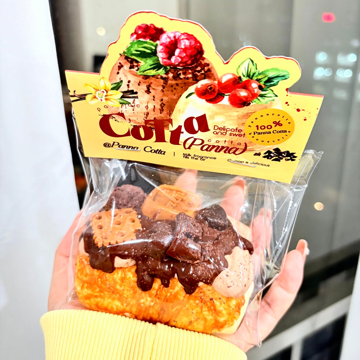 【スクイーズ自由選択】【ポケットパフ】 - スクイーズ - 手作り- 食品グレードのシリコン素材