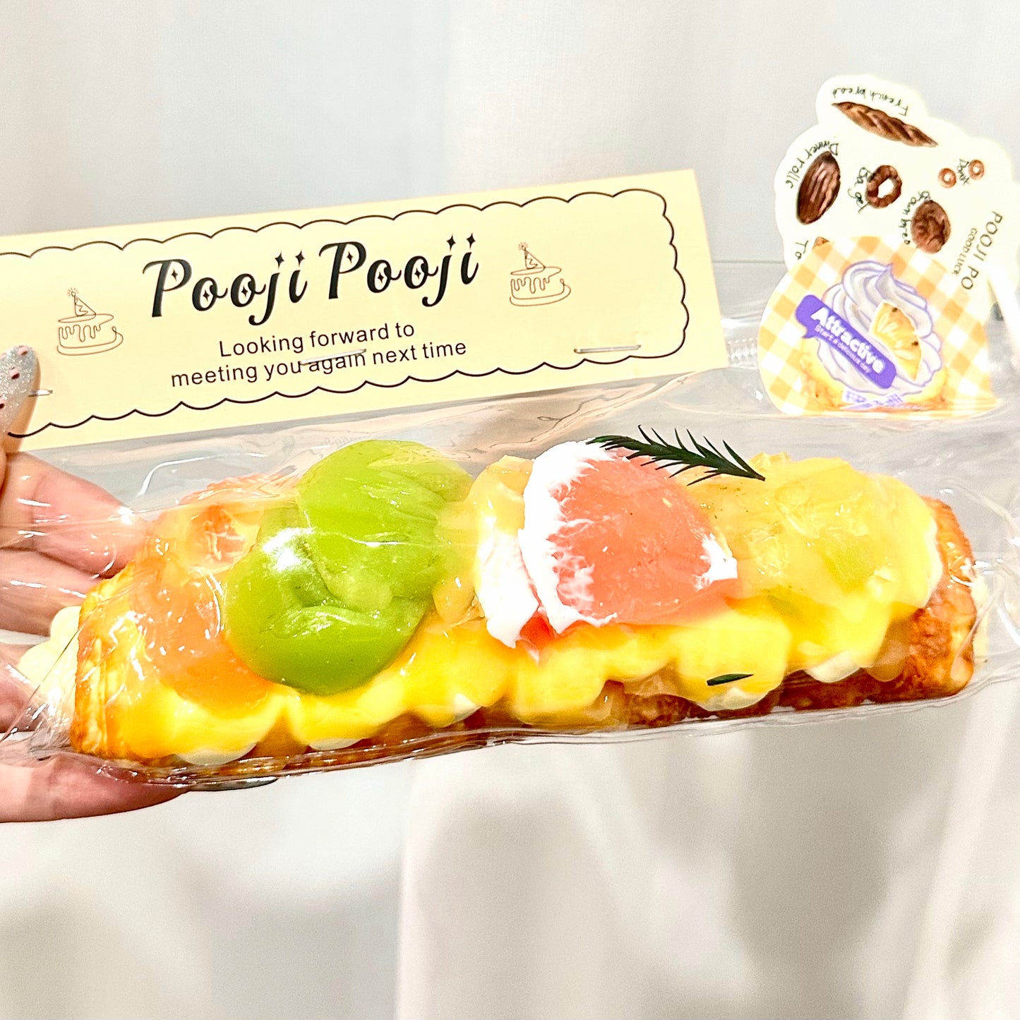 【スクイーズ自由選択】【ホーンブレッド】 - スクイーズ - 手作り- 食品グレードのシリコン素材