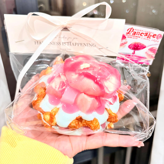 【スクイーズ自由選択】【ダブルワッフル】 - スクイーズ - 手作り- 食品グレードのシリコン素材