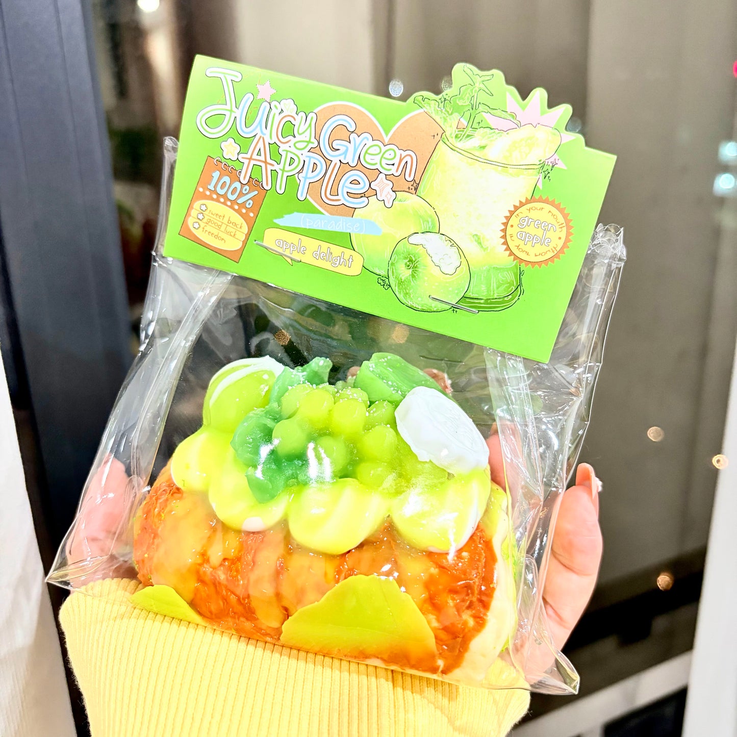 【スクイーズ自由選択】【ポケットパフ】 - スクイーズ - 手作り- 食品グレードのシリコン素材