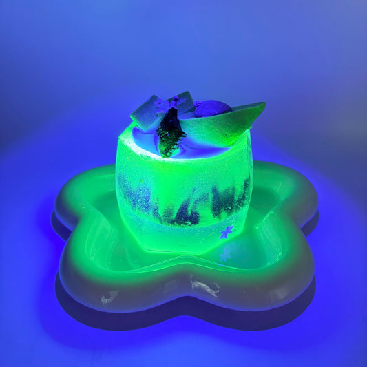 【ブラインドボックス】KATO夜光スクイーズ - 透明な瓶シリーズ - 水っぽい(完全に手作り、わずかな欠陥、気にする場合は購入しないでください)(開封後のキャンセルができません)